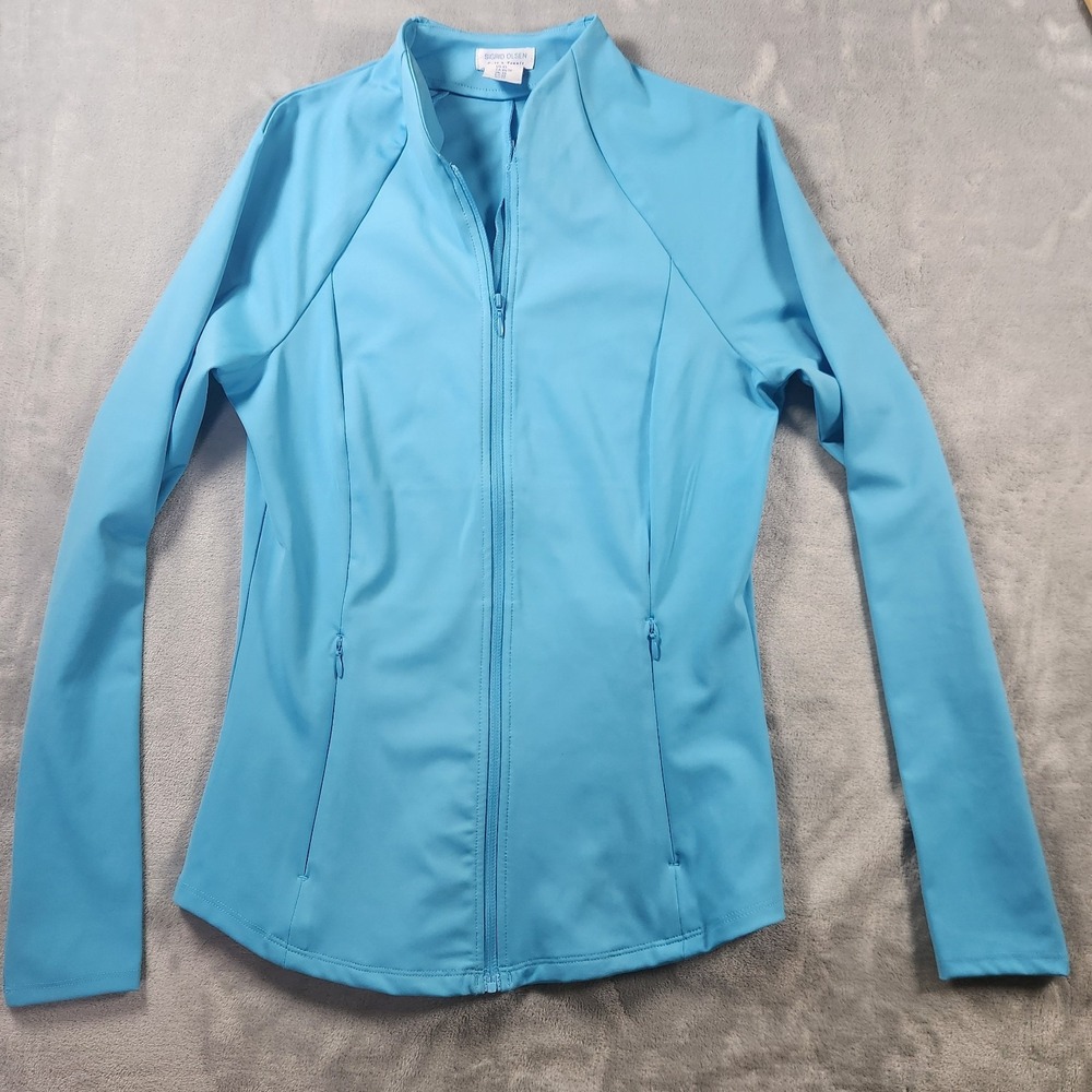 Sigrid Olsen‎ Women's Full Zip Golf Tennis Performance Jacket Size XS Activewear
